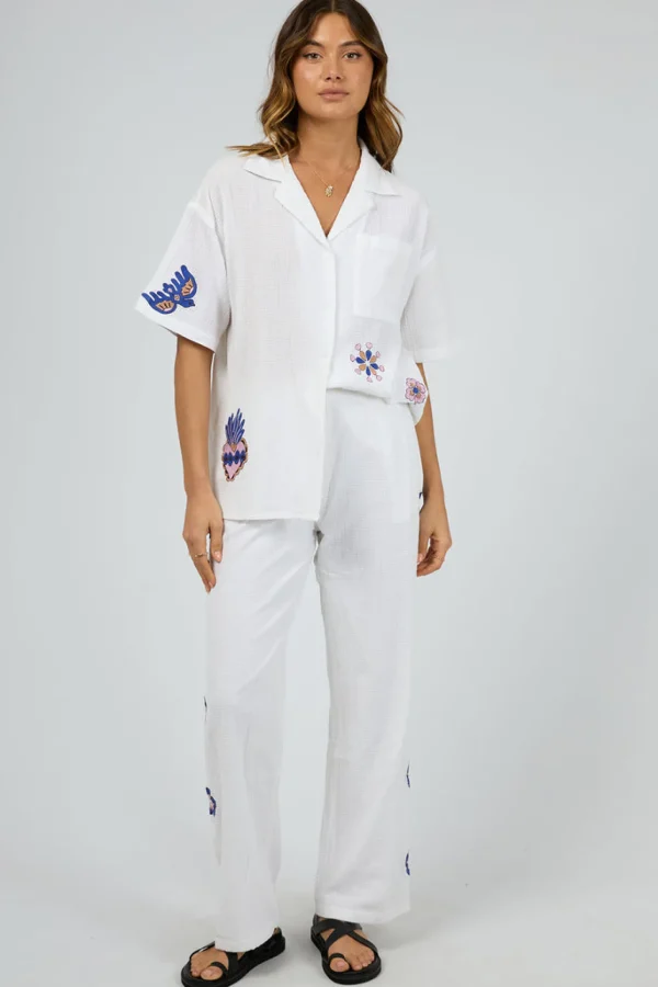 All About Eve Daria Shirt - White