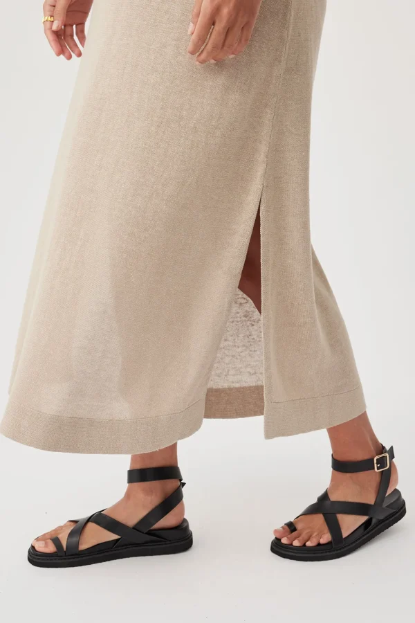 ARCAA Brie Long Dress - Taupe