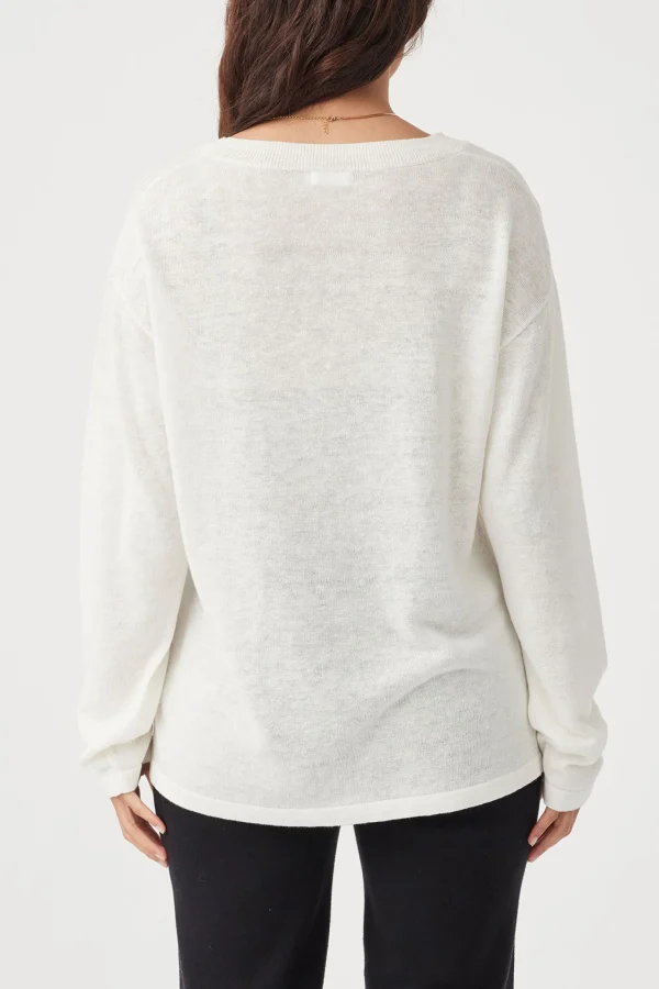 ARCAA Hugo Long Sleeve T-Shirt - Cream