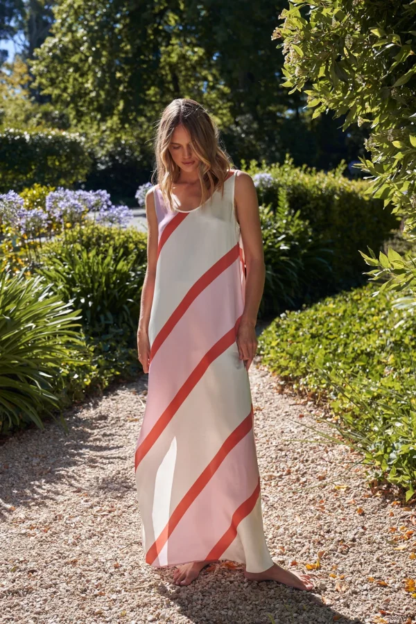 Aston Studio Poppy Dress - Hana Stripe
