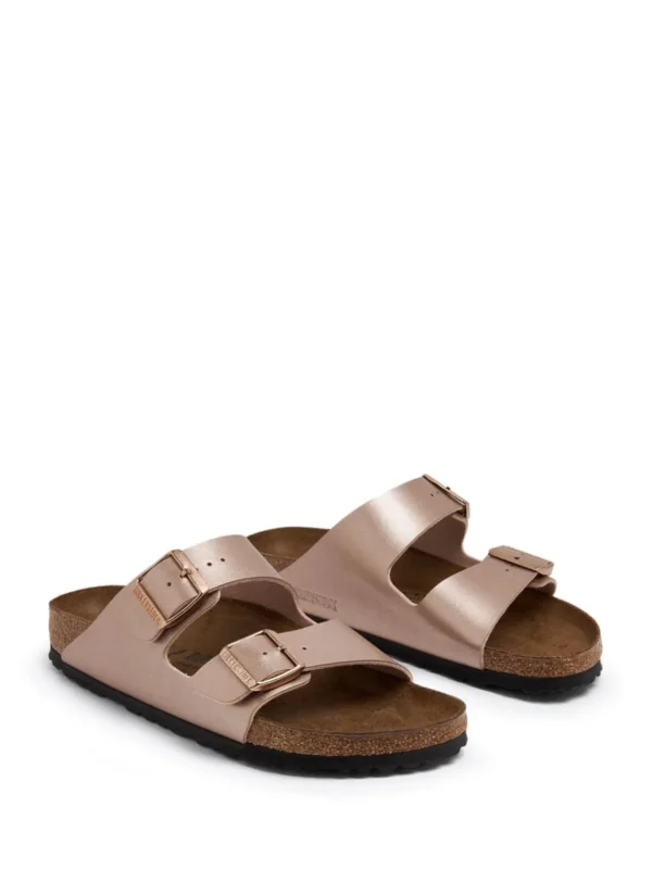 Birkenstock Arizona Copper Birko-Flor - Narrow