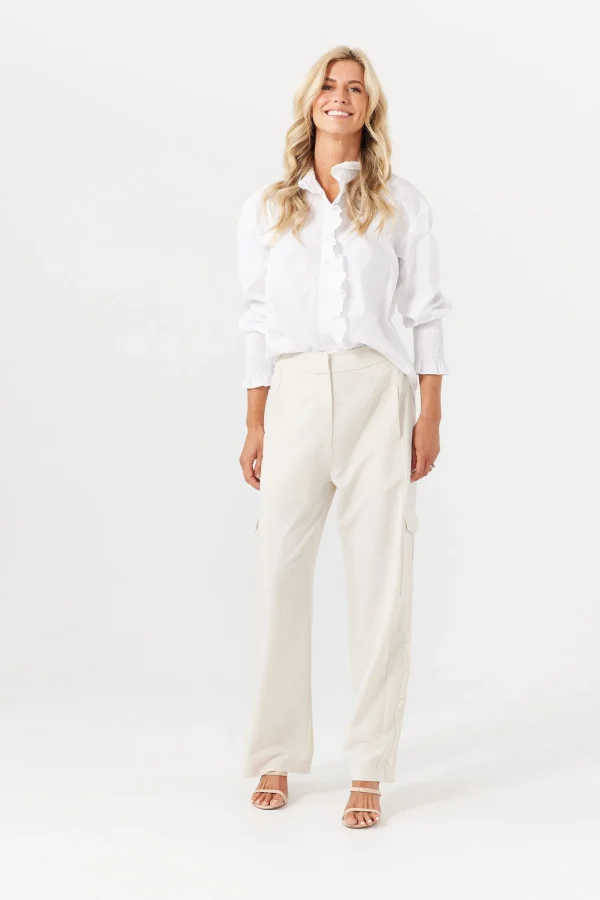 Brave and True The Countess Shirt - White