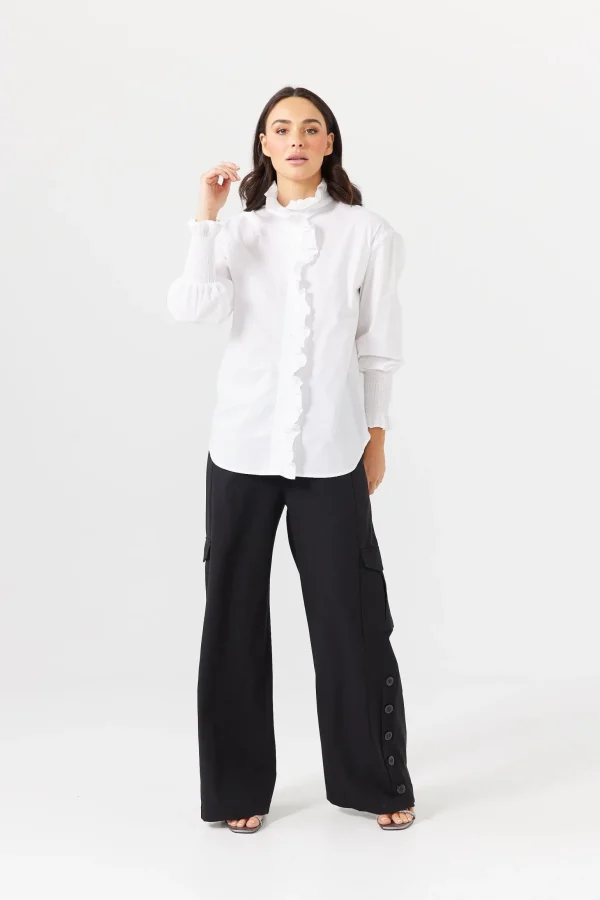 Brave and True The Countess Shirt - White