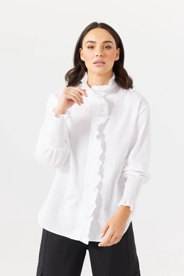 Brave and True The Countess Shirt - White