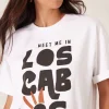 Ceres Life Boyfriend Tee - Los Cabos White