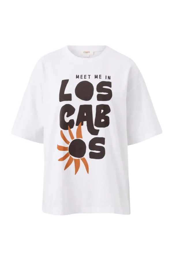 Ceres Life Boyfriend Tee - Los Cabos White