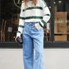 Ceres Life Darted Barrel Jean - Vintage Blue