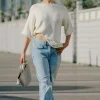Ceres Life Loose Straight Jean - Vintage Blue