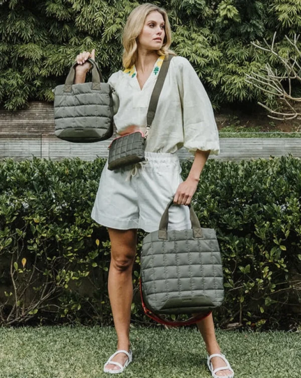 Elms & King Santa Monica Tote - Khaki