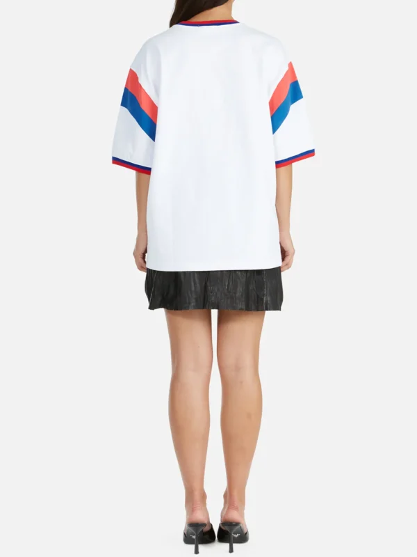 Ena Pelly Fathom Oversized Tee - Bright White