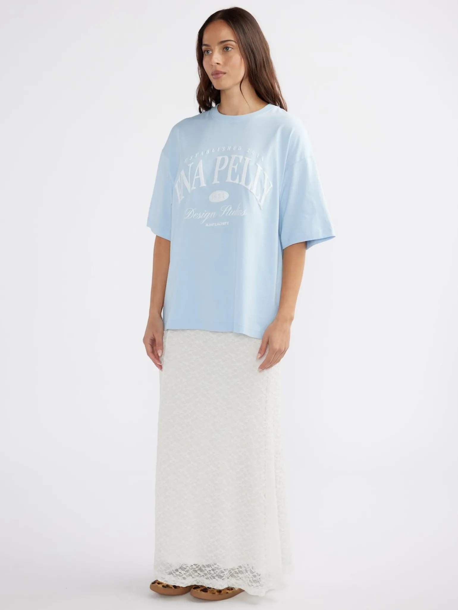 Ena Pelly Heritage Studios Tee - Capri Wash