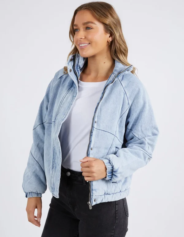 Foxwood Rosalee Jacket - Mid Vintage Blue