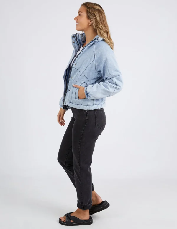 Foxwood Rosalee Jacket - Mid Vintage Blue
