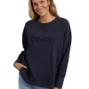 Foxwood Simplified Crew- Washed Navy