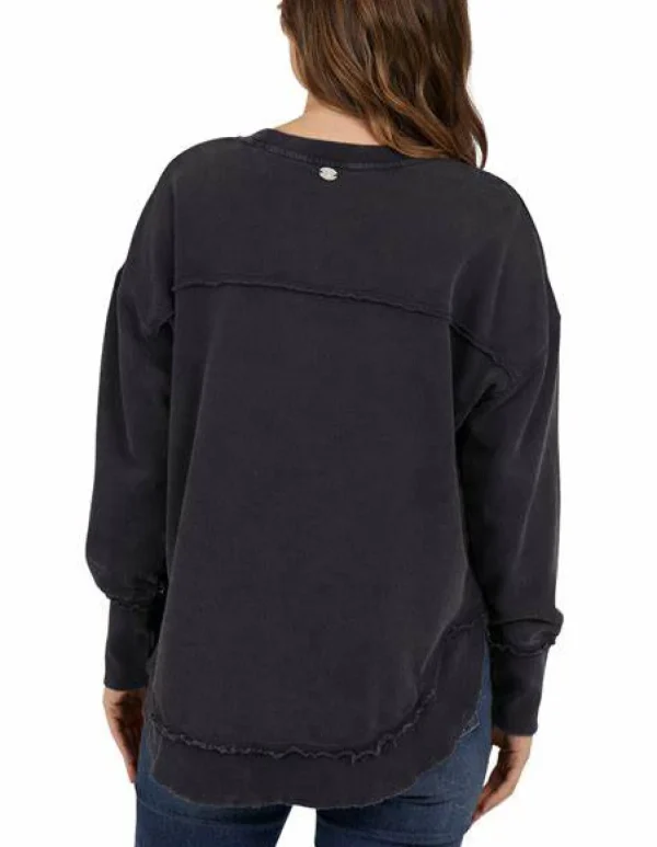Foxwood Simplified Crew- Washed Navy