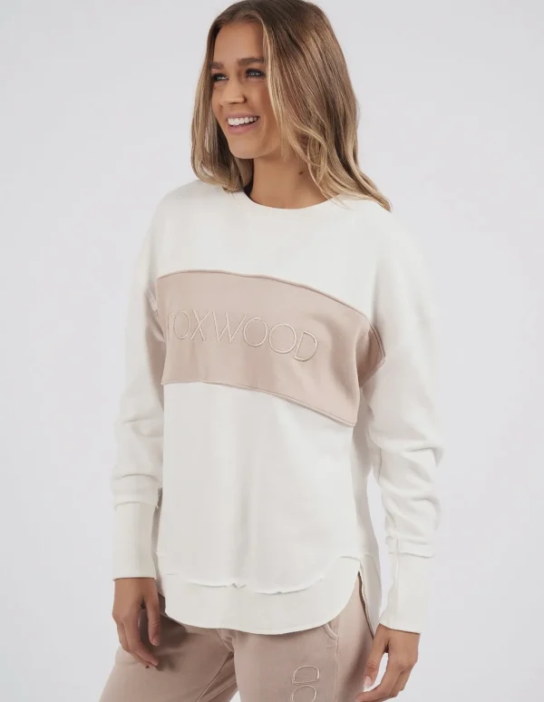 Foxwood Simplified Tonal Crew - Sage