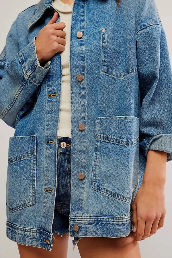 Free People Avery Denim Jacket