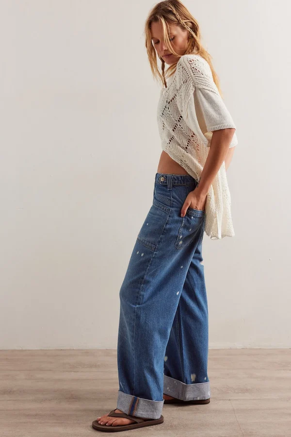 Free People Palmer Cuffed Jean