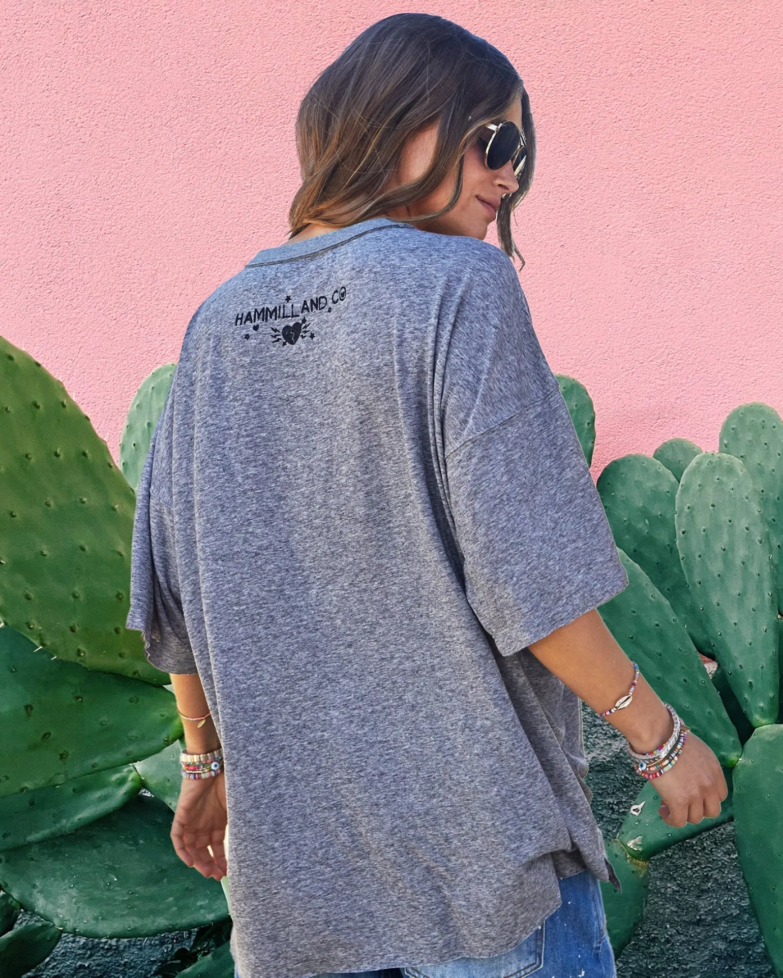 Hammill & Co Vintage Fiesta Tee - Grey
