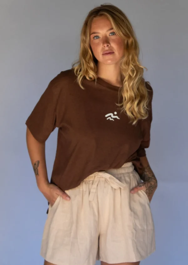 Hobo & Hatch Coast Tee - Chocolate