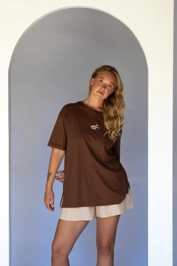 Hobo & Hatch Coast Tee - Chocolate