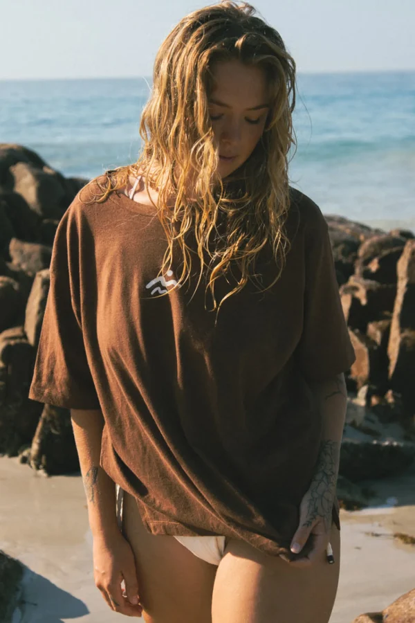 Hobo & Hatch Coast Tee - Chocolate