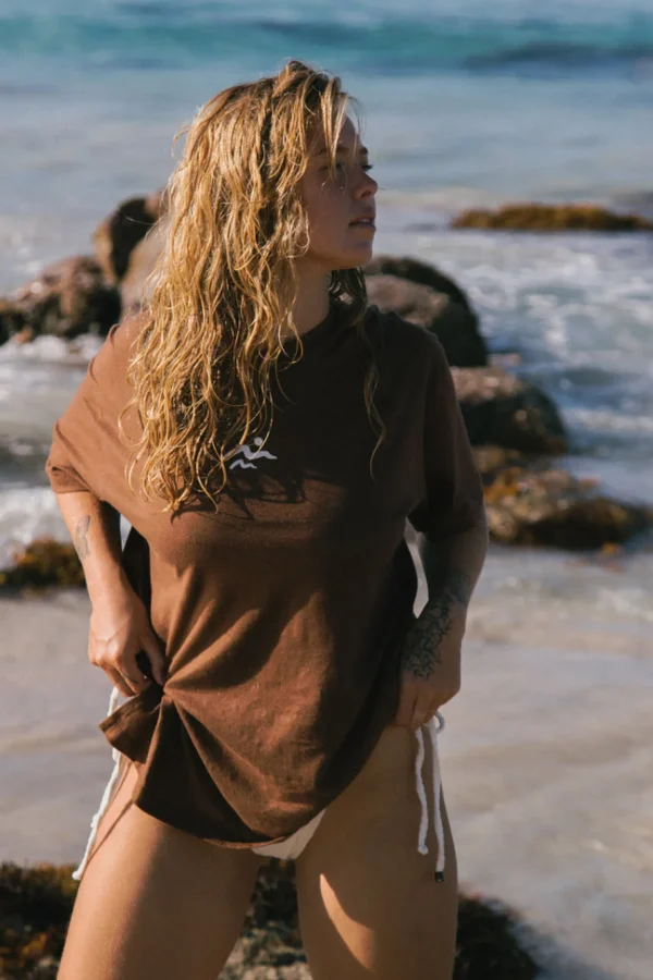 Hobo & Hatch Coast Tee - Chocolate