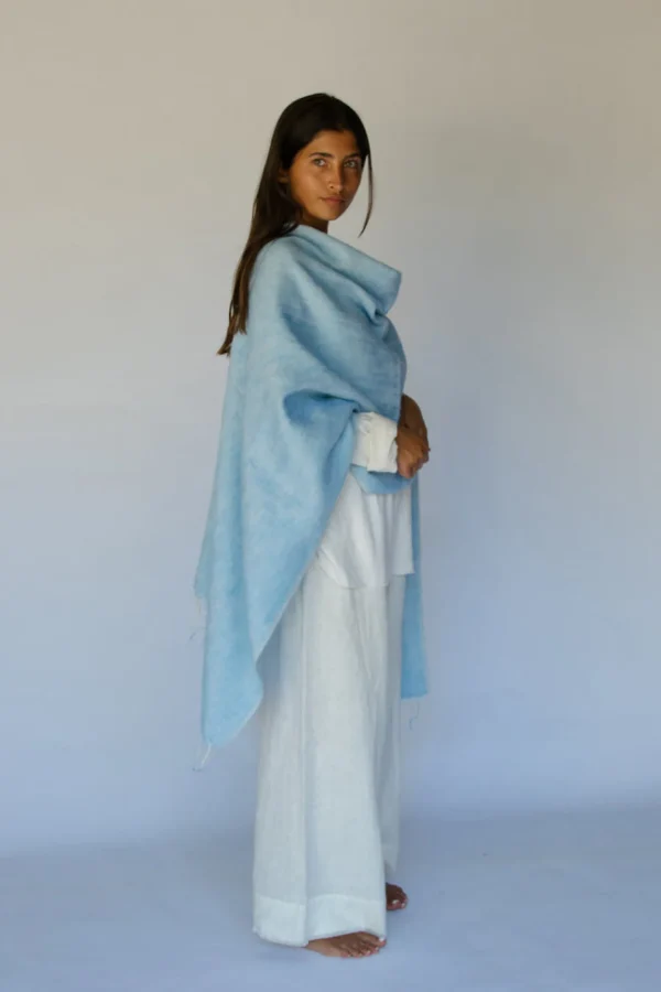 Hobo & Hatch Poncho- Sky