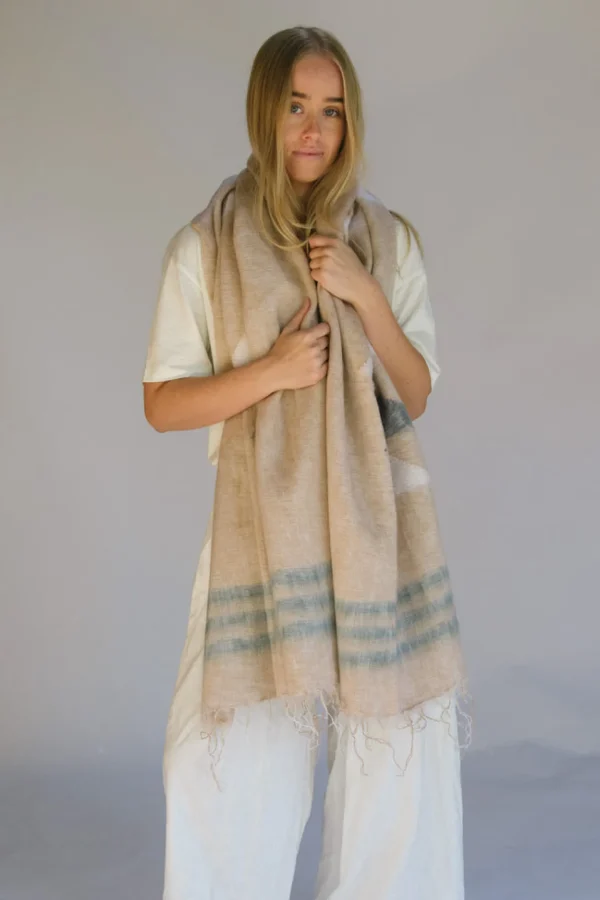 Hobo & Hatch Scarf- Aztec Vanilla