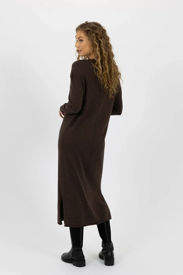 Humidity Elena Dress - Espresso