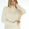 Humidity Gabriel Zip Jumper - Sand