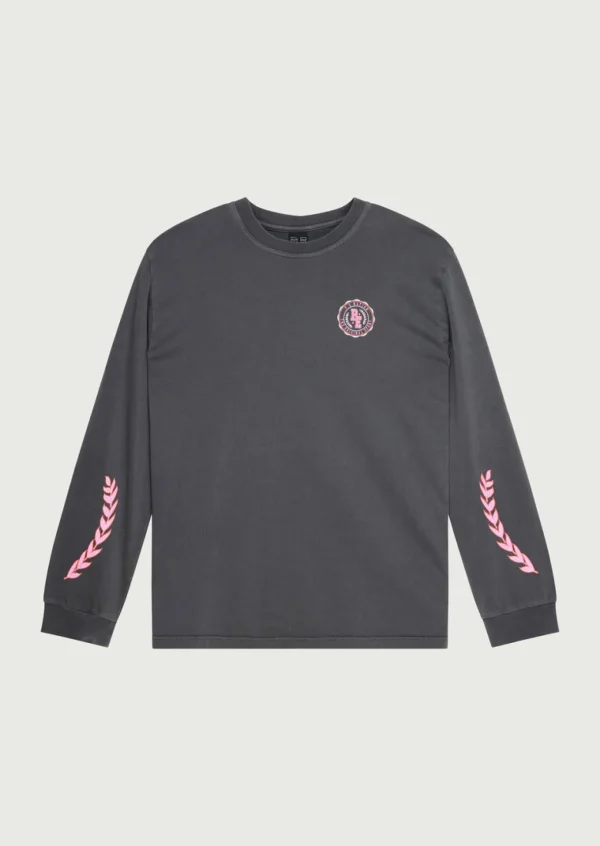 P.E Nation Phoenix Long Sleeve Tee - Washed Dark Shadow