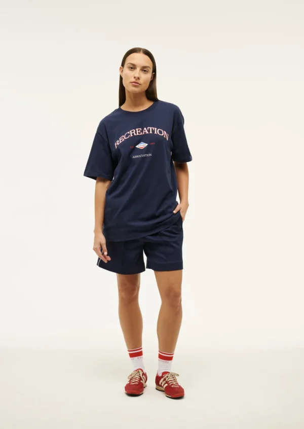 P.E Nation Recreation Tee - Dark Navy Blue