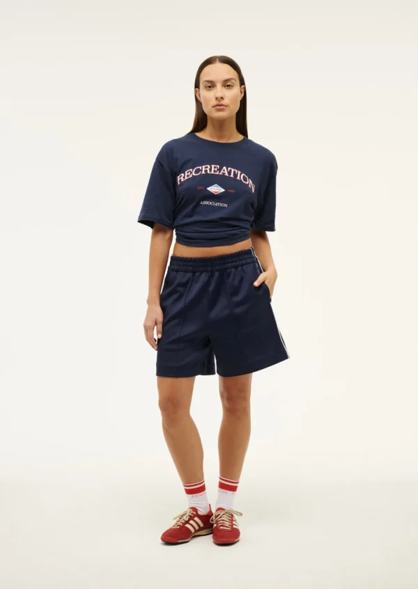 P.E Nation Recreation Tee - Dark Navy Blue
