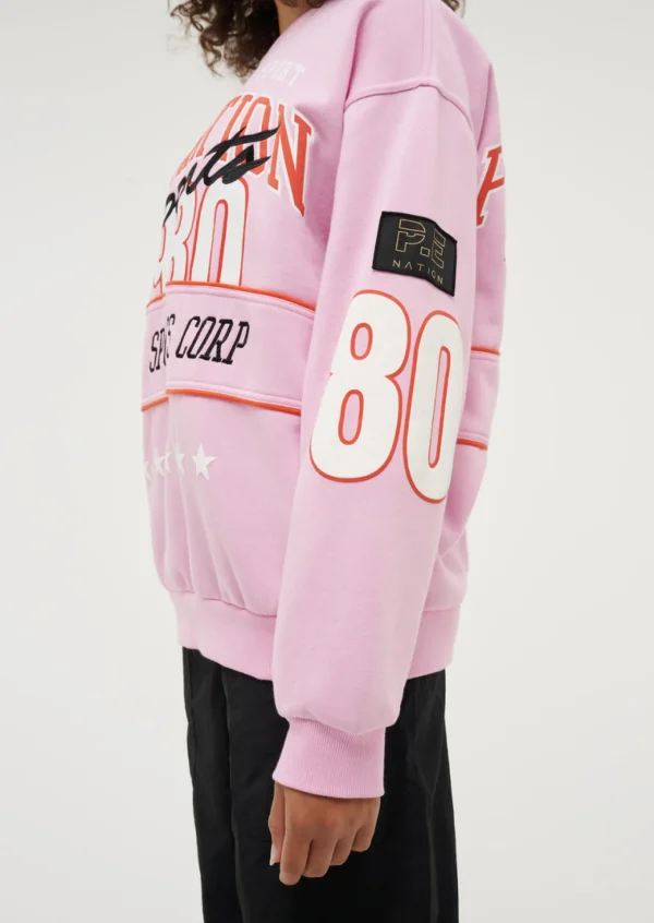 P.E Nation Summer League Sweat - Prism Pink