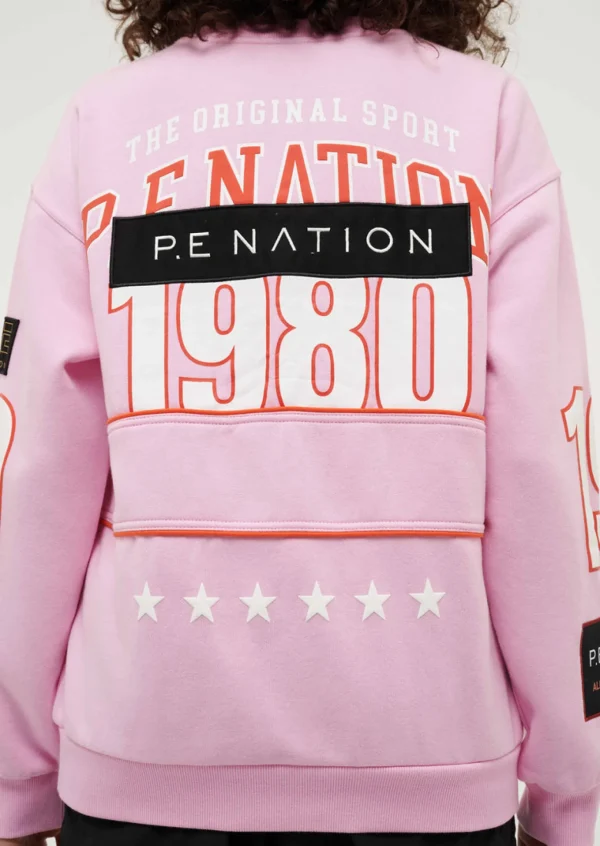 P.E Nation Summer League Sweat - Prism Pink