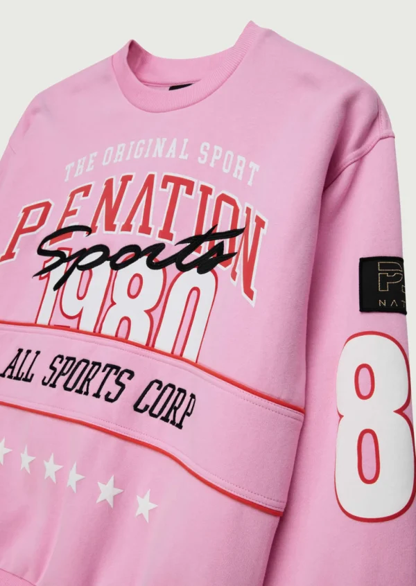 P.E Nation Summer League Sweat - Prism Pink