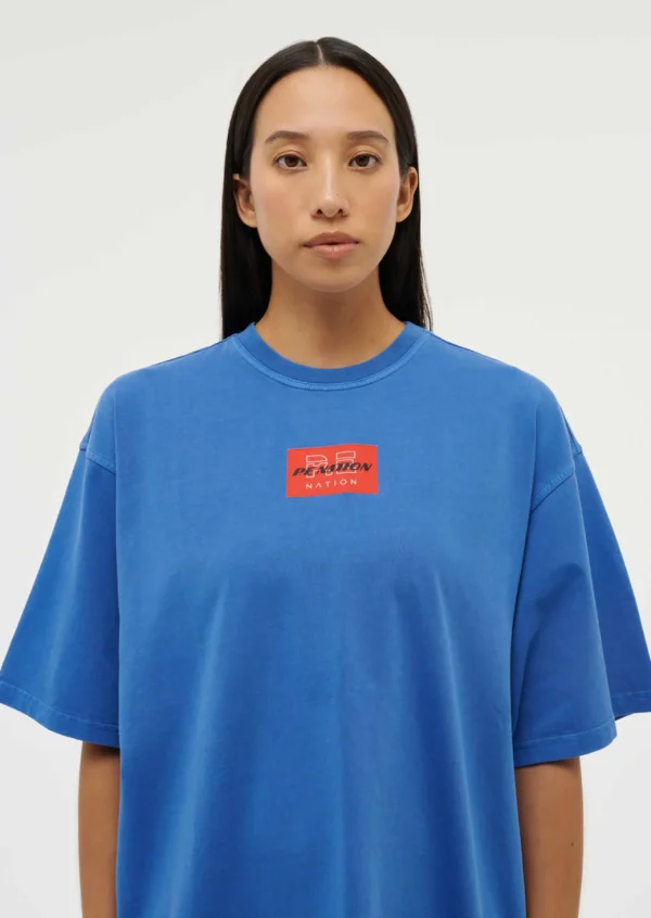 P.E Nation Trifecta Tee - Electric Blue