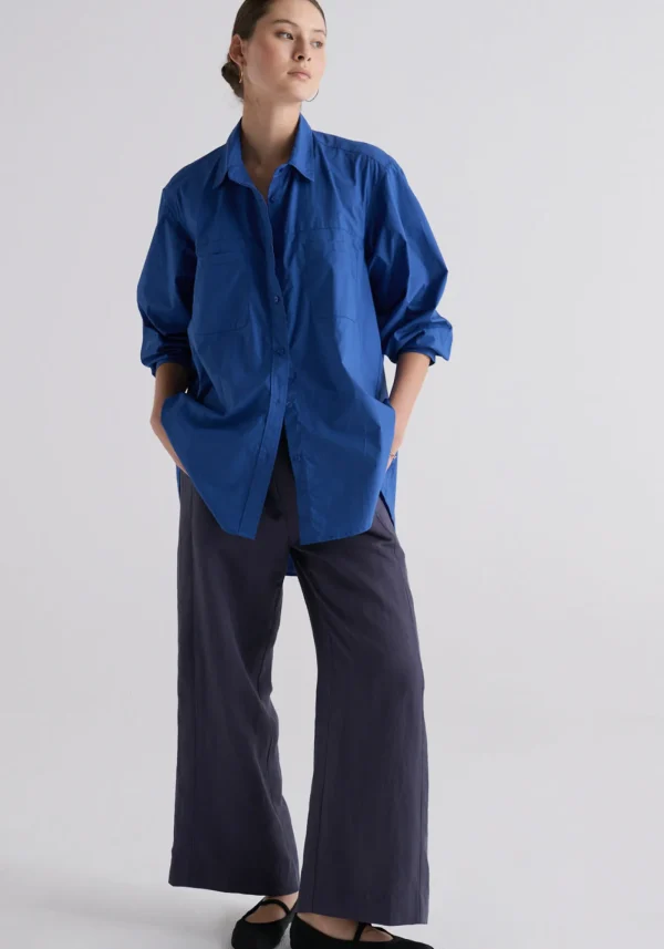 Pol Louie Pocket Shirt - Marine