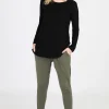 3rd Story Scarlett Long Sleeve Tee - Black