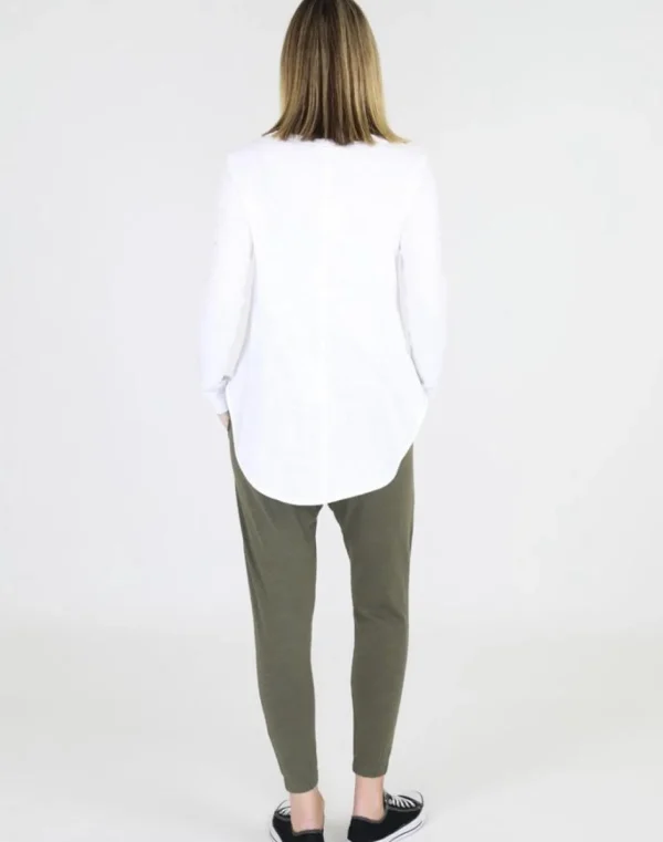 3rd Story Scarlett Long Sleeve Tee - White