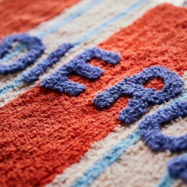 Sage & Clare Ballico Nudie Bath Mat - Paprika