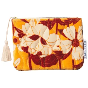Sage & Clare Bernanda Velvet Pouch - Valencia