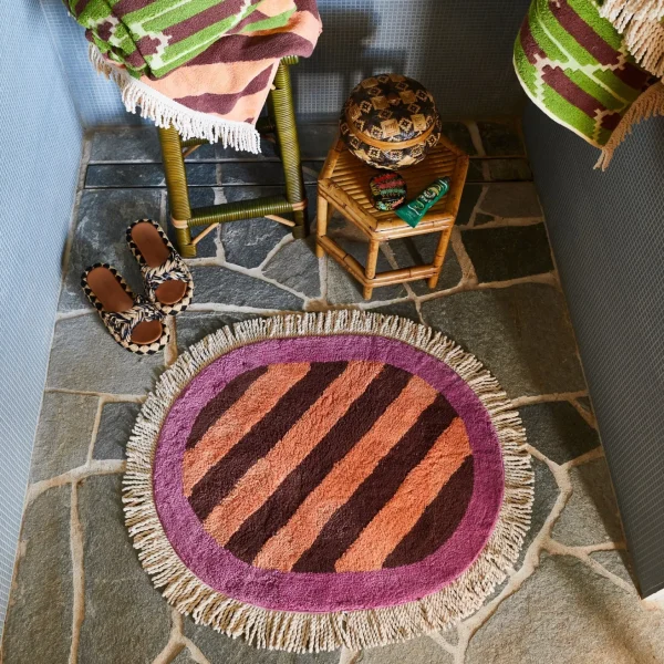 Sage & Clare Jarita Bath Mat - Desert