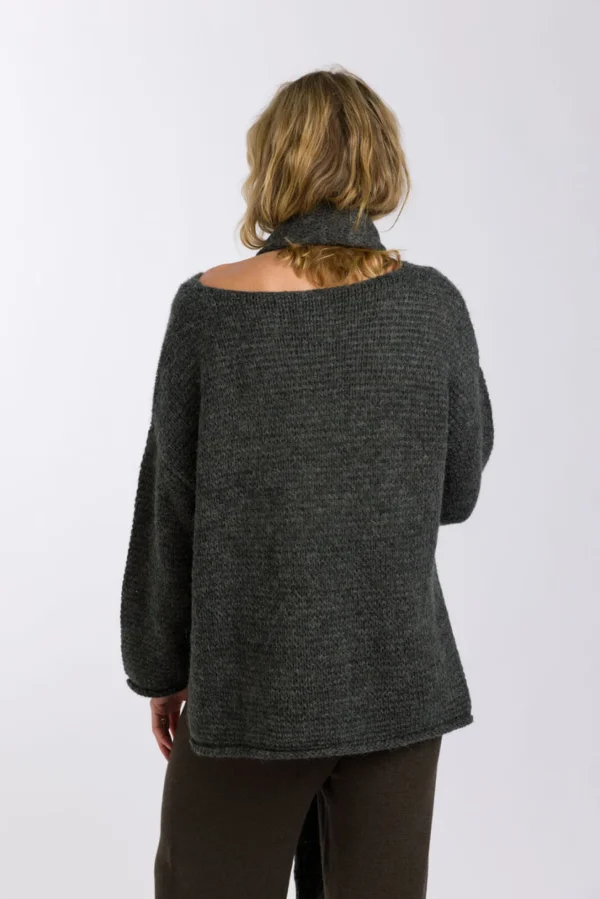 Talamaya Drift Airy Pullover - Heath Green