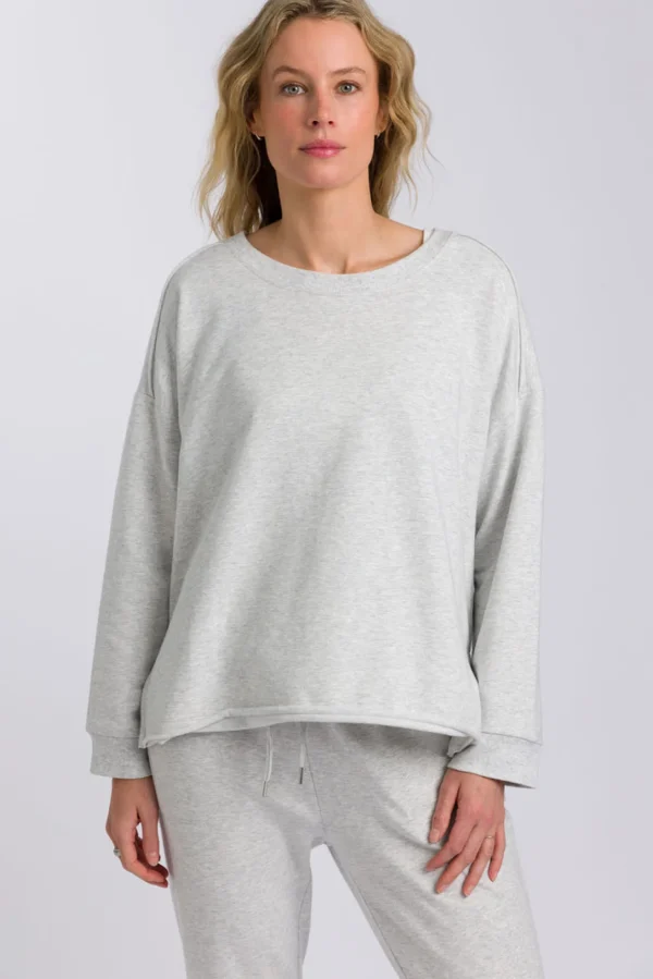 Talamaya Heavenly Fleece Windcheater - Silver Marle