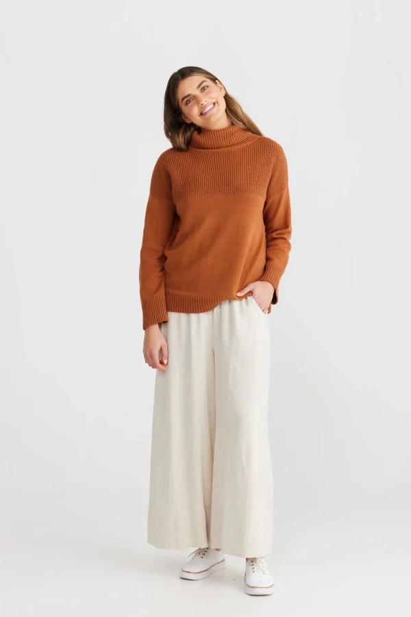 The Shanty Amor Knit - Terracotta