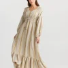 The Shanty Bella Dress - Taj Stripe