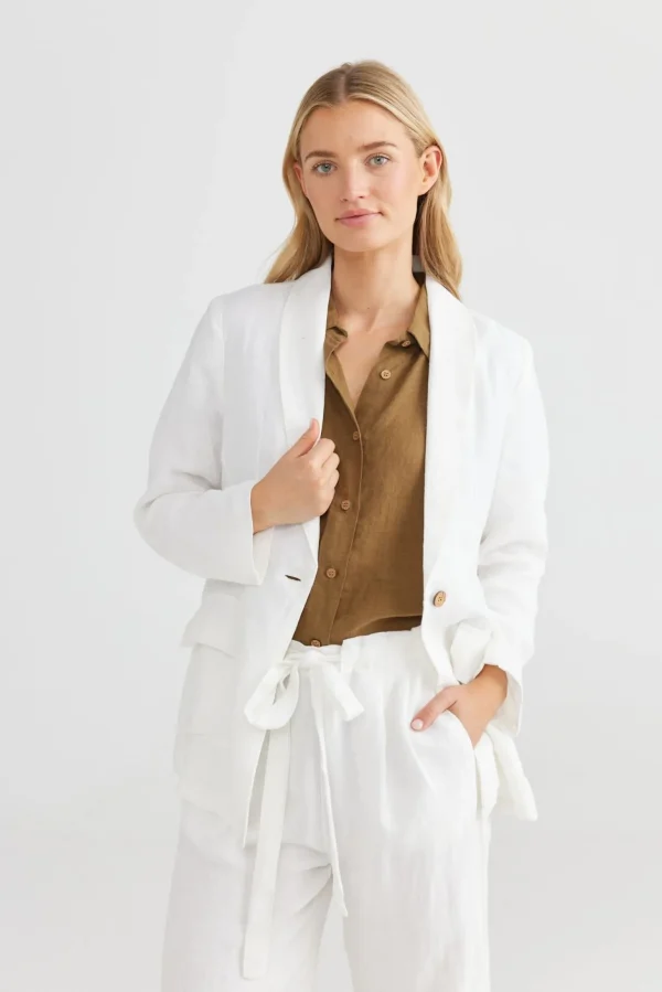The Shanty Didi Jacket - White