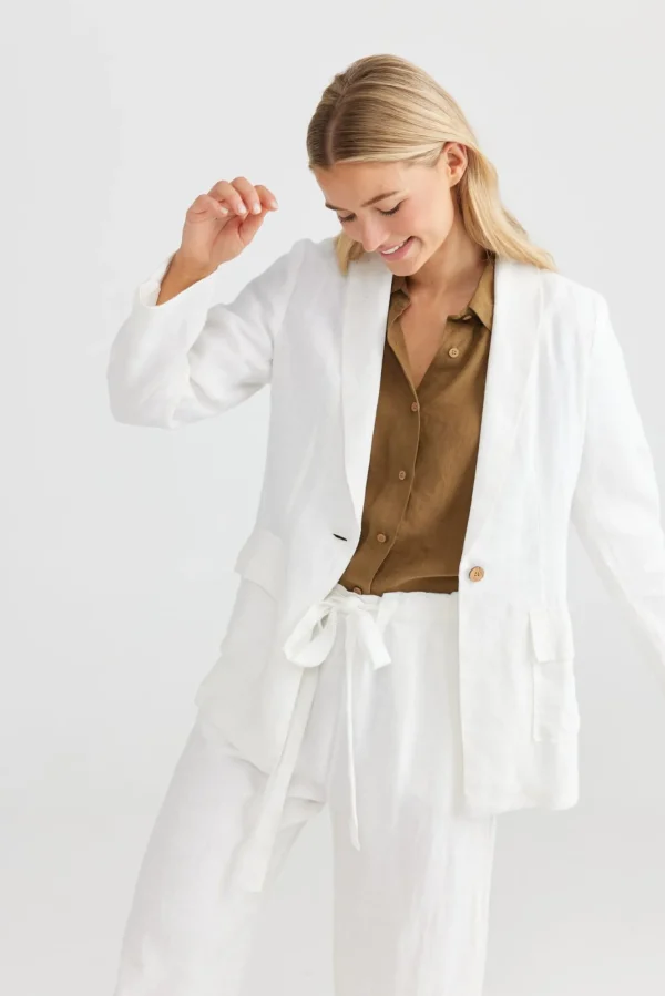 The Shanty Didi Jacket - White